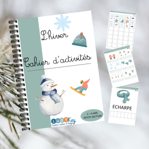 Cahier hiver 2 - 4 ans
