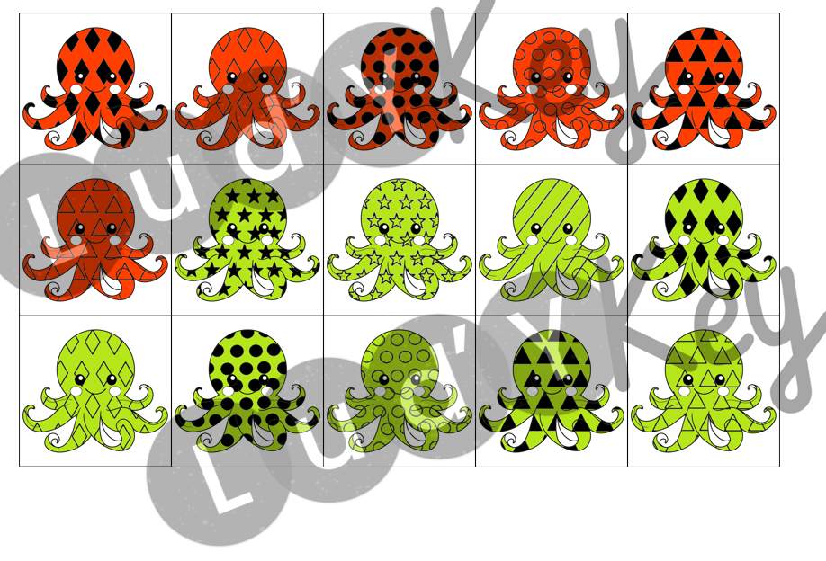 Les tableaux à double entrée des animaux marins – Image 5