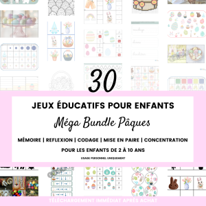 Activités Pâques – Bundle 30 PDF