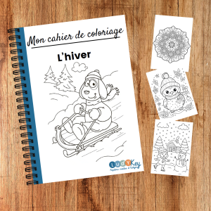Cahier de Coloriages Hiver enfant