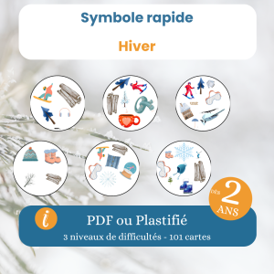 Jeu d’observation hiver – Symboles