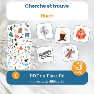 Cherche et trouve hiver