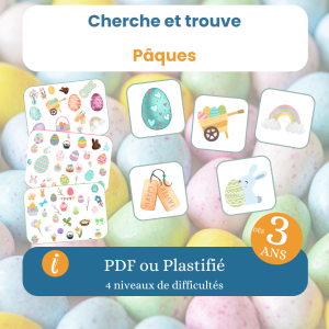 Cherche et trouve Pâques