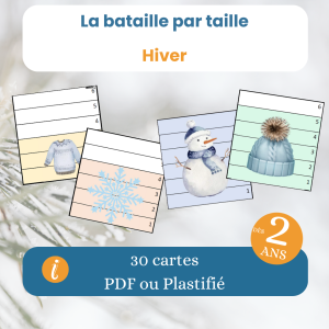 Jeu de bataille par taille – hiver