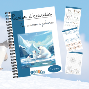 Cahier activités animaux polaires 3–6 ans