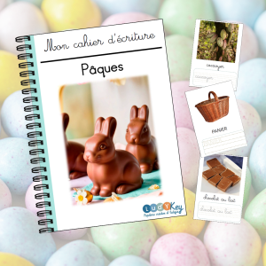 Cahier écriture Pâques – imagier