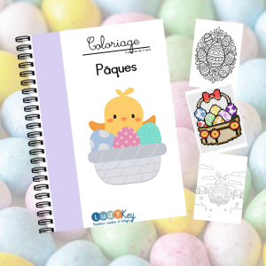 Cahier coloriage Pâques 50 pages PDF