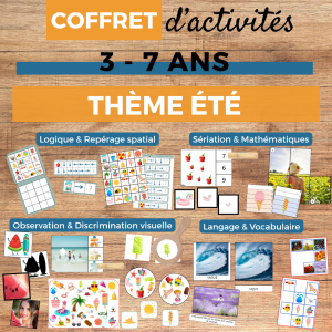 Coffret d'activités sur l'été