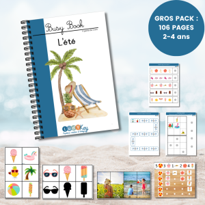 Pack Éveil 2-4 ans – Thème été