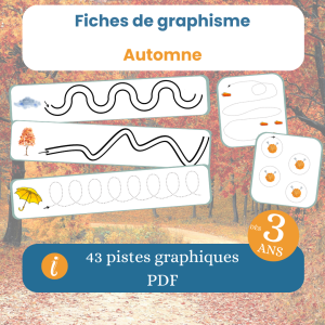 Fiches graphisme automne – 43 pistes